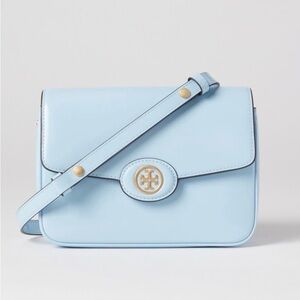 Tory Burch Sky Blue Crossbody or shoulder Bag